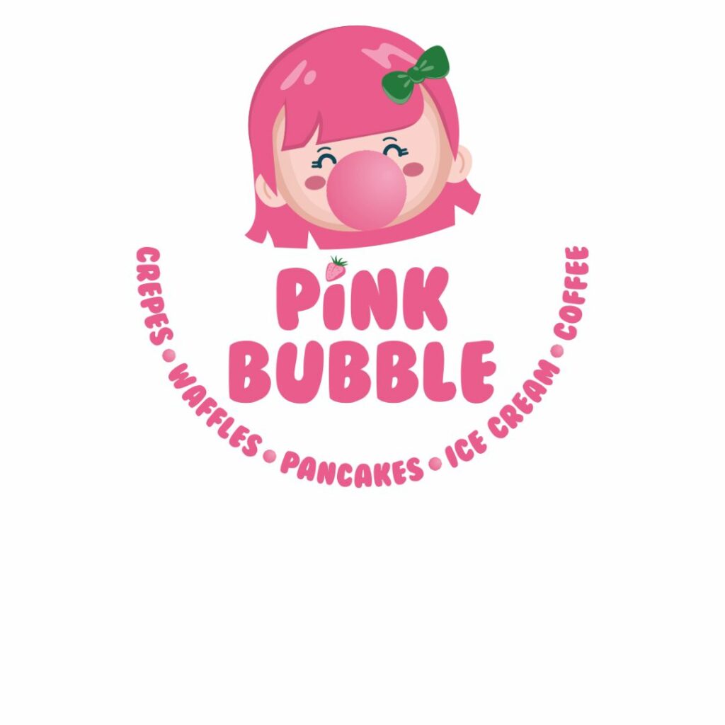 Δημιουργία εταιρικής ταυτότητας - Branding - "Pink Bubble"